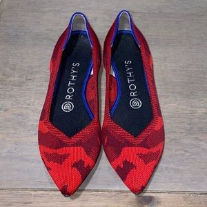 Authentic Rothy’s- Red Camo Points